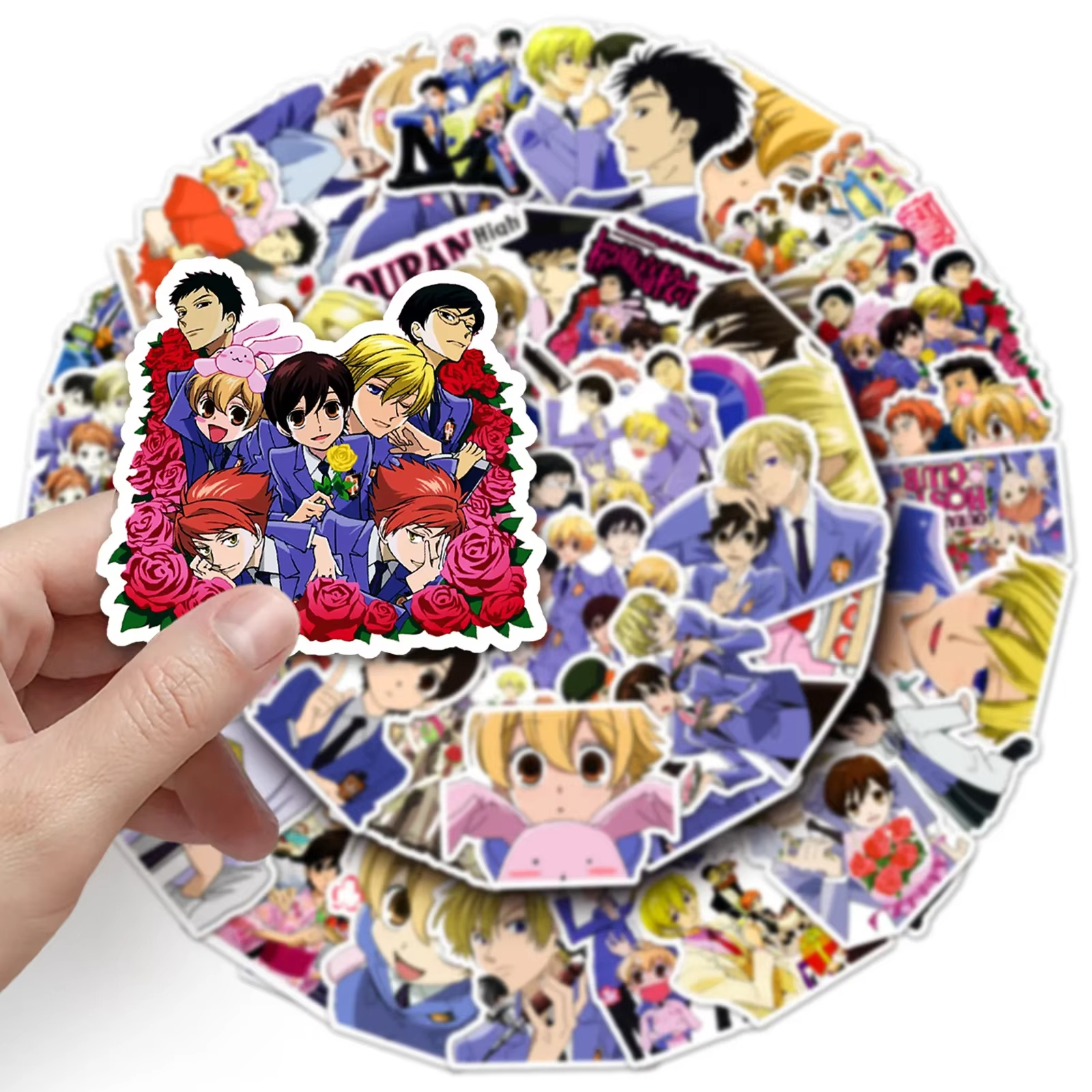 Laptop Accessories Toys - 50PCS Ouran High School Host Club