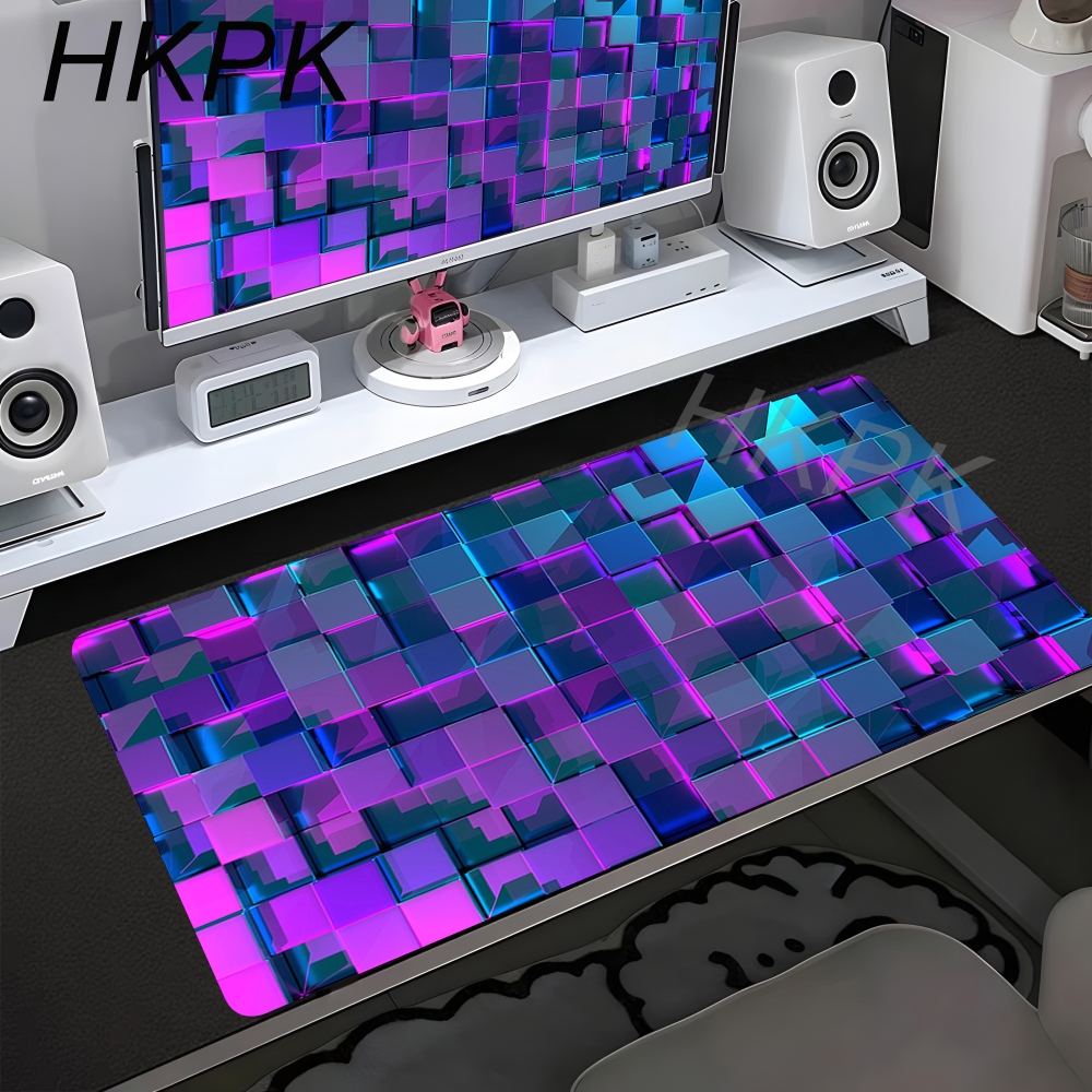 Laptop Accessories For Wrist Support - Anime Geometric Office Accessories Desk Mat