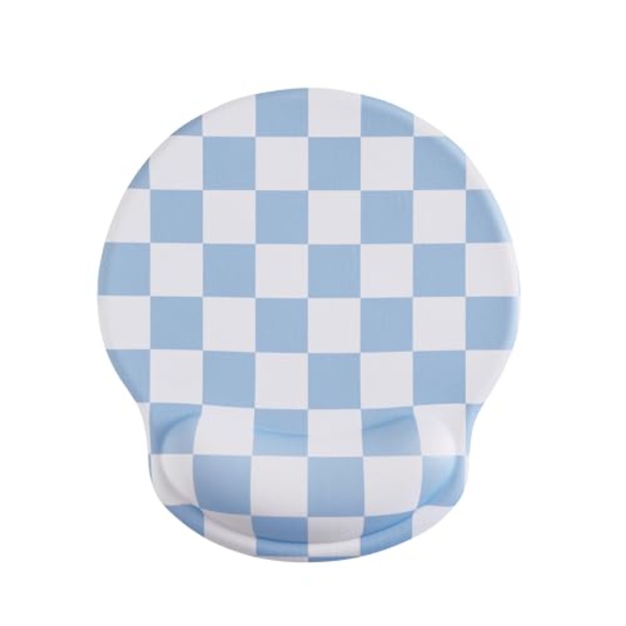 Checkered Mouse Pad with Gel W - Laptop Accessories For Wrist Support บทวิจารณ์และราคา