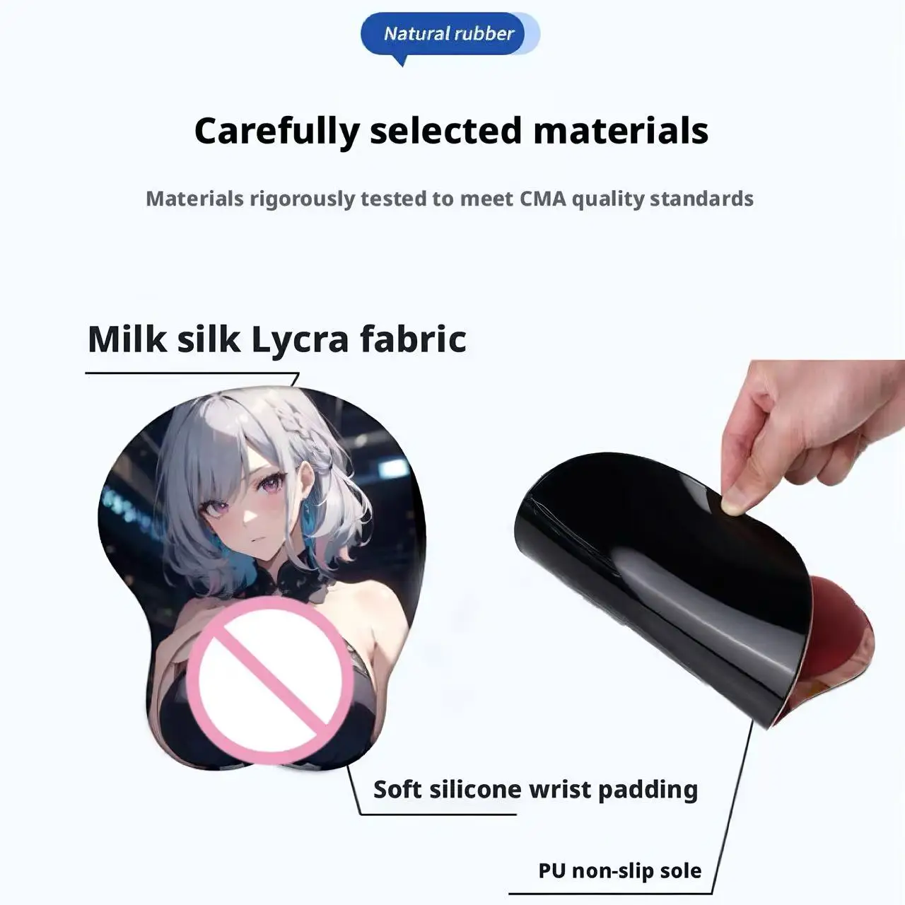Wrist Support Mouse Pad Anti-S - Laptop Accessories For Wrist Support บทวิจารณ์และราคา