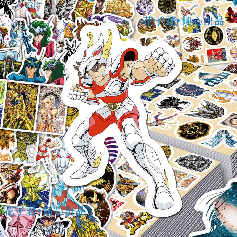 101Pcs Saint Seiya Anime Stick - Good Laptop Accessories บทวิจารณ์และราคา
