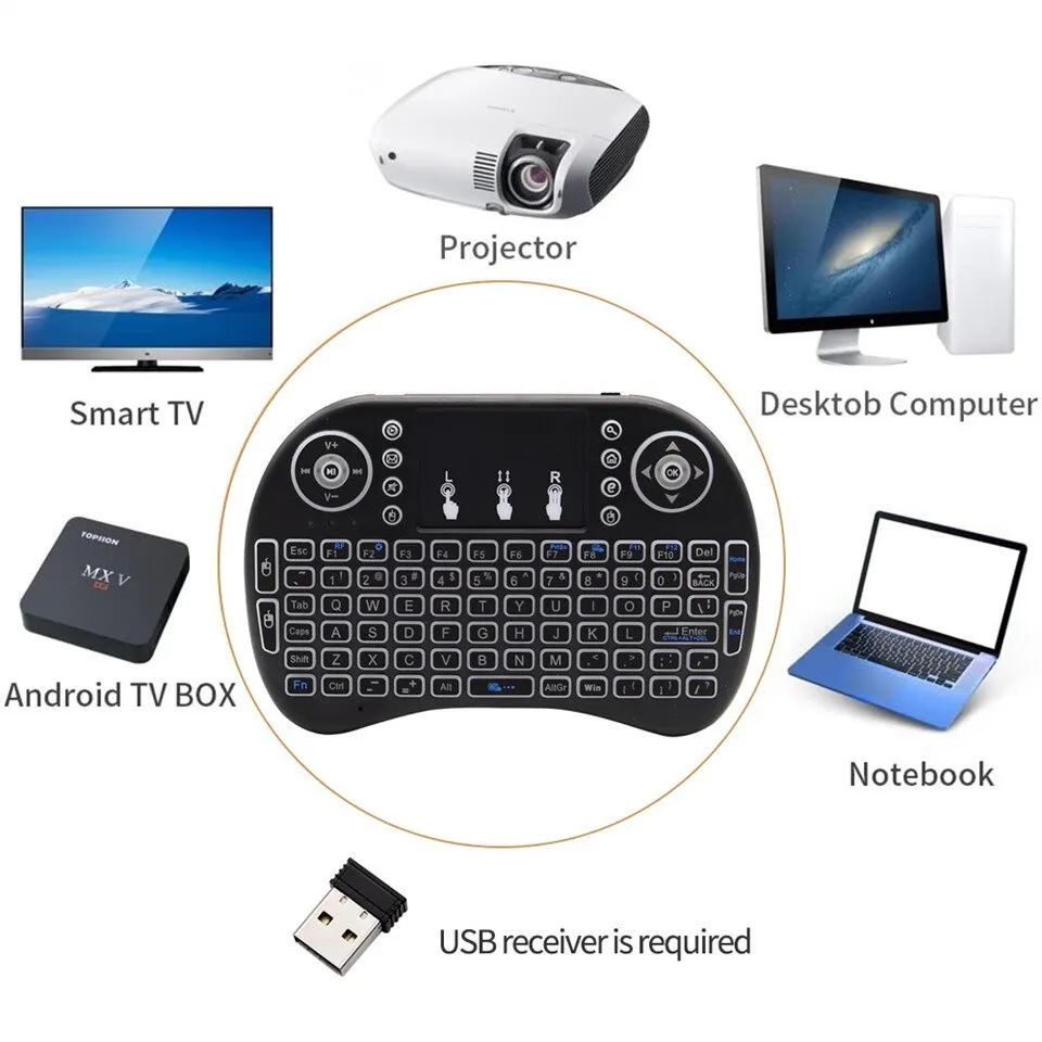 Mini Wireless Keyboard 2.4G No - Laptop Accessories Toys บทวิจารณ์และราคา