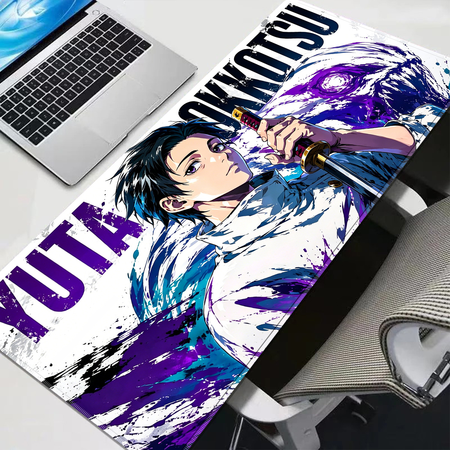 HD Anime Purple Mouse Pads Yut - Laptop Accessories Toys บทวิจารณ์และราคา