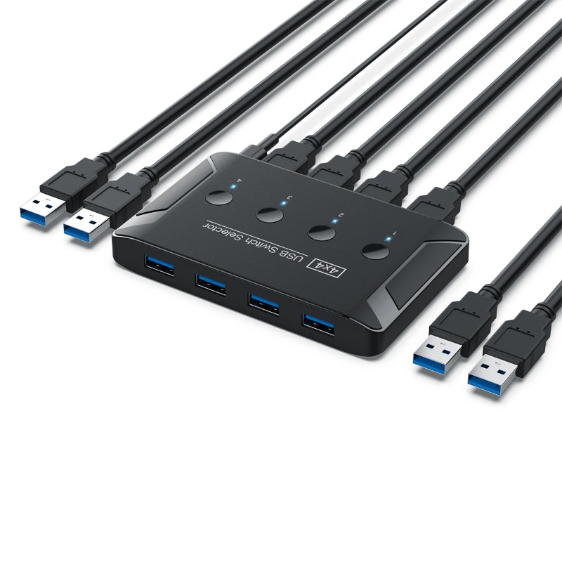 4 In 4 Out KVM USB3.0 Switch S - Laptop Accessories Toys บทวิจารณ์และราคา