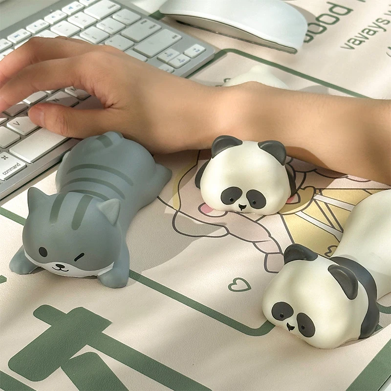 Kawaii Panda Wrist Rest Suppor - Laptop Accessories For Wrist Support บทวิจารณ์และราคา