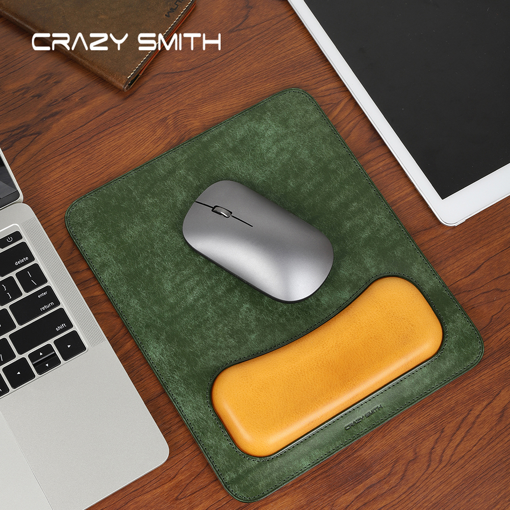 CRAZYSMITH Top Grain Leather M - Laptop Accessories For Wrist Support บทวิจารณ์และราคา
