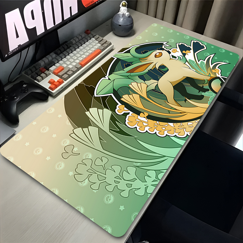 Mouse Pad Gamer P-pokemon Leaf - Good Laptop Accessories บทวิจารณ์และราคา