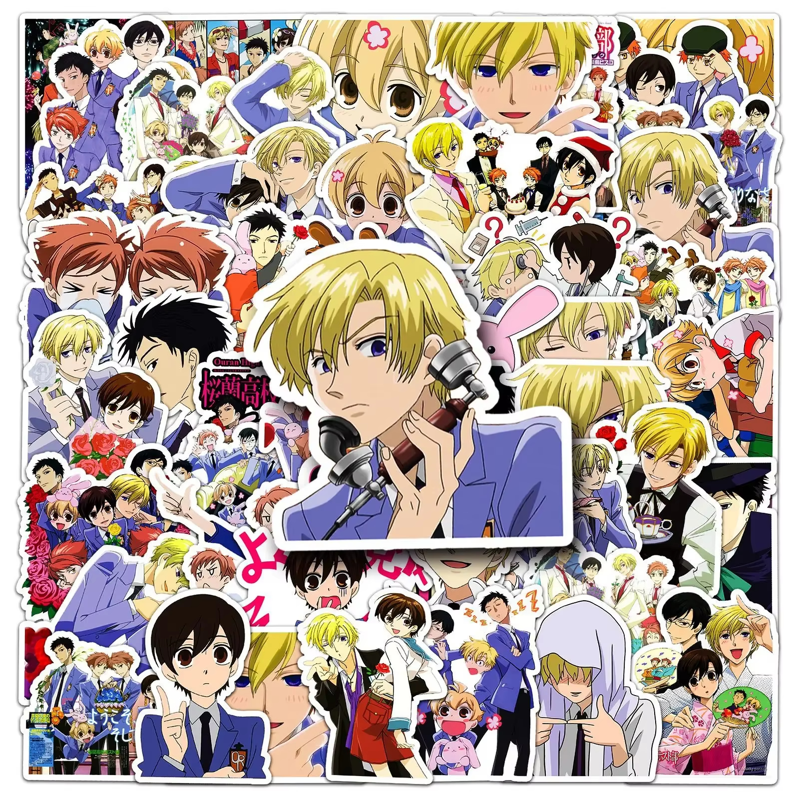 50PCS Ouran High School Host C - Laptop Accessories Toys บทวิจารณ์และราคา