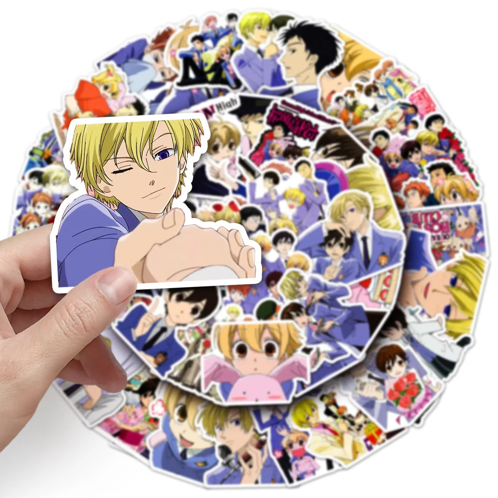 50PCS Ouran High School Host C - Laptop Accessories Toys บทวิจารณ์และราคา