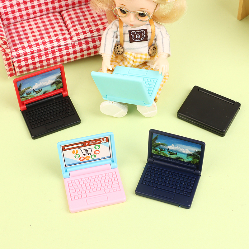1/12 Dollhouse Office Computer - Laptop Accessories Toys บทวิจารณ์และราคา
