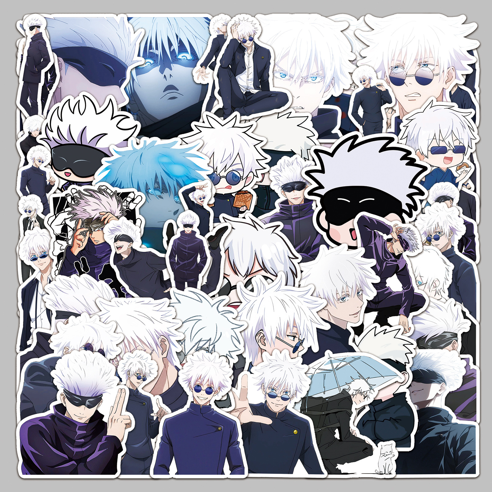 50pcs Gojo Satoru Stickers, Ju - Laptop Accessories Case บทวิจารณ์และราคา