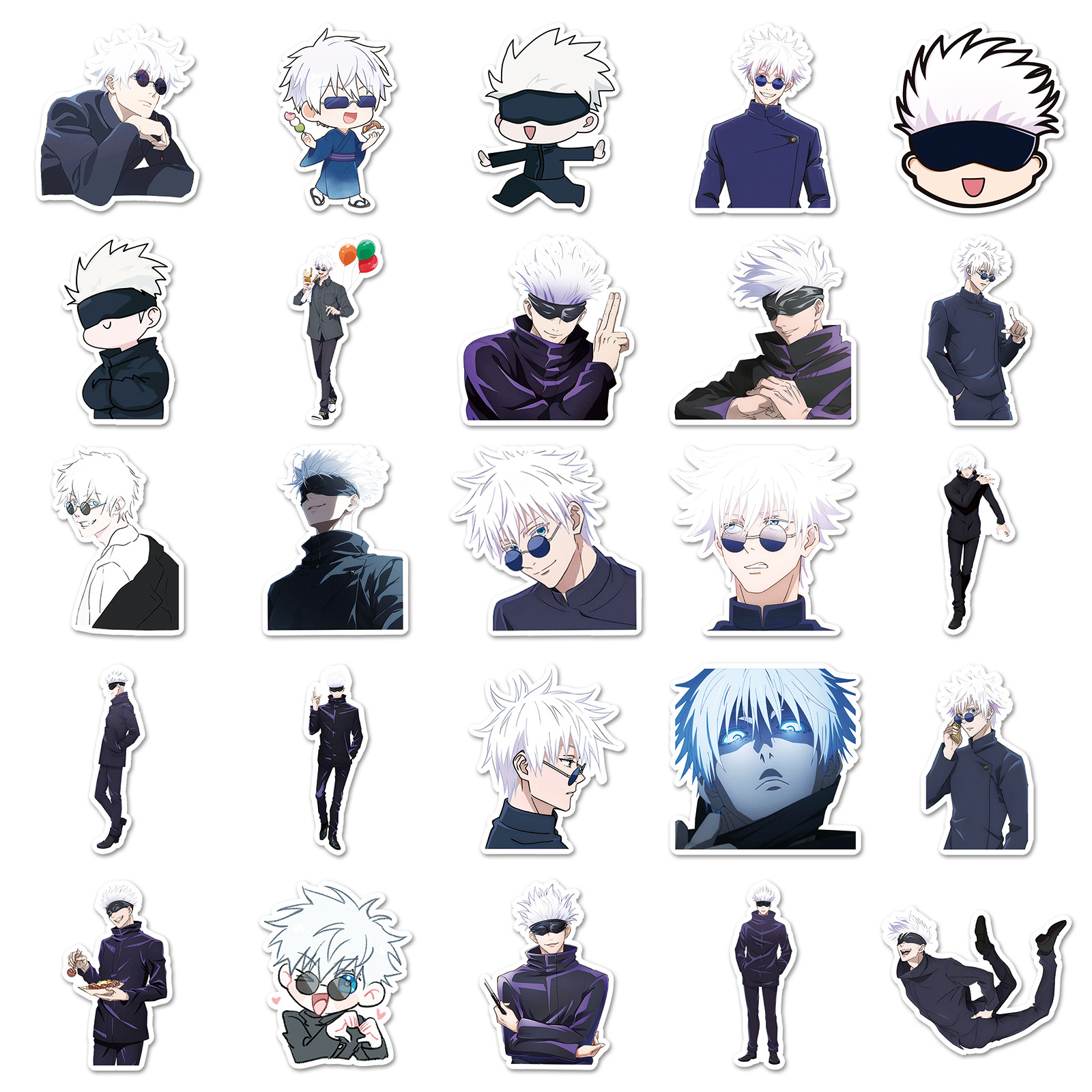 50pcs Gojo Satoru Stickers, Ju - Laptop Accessories Case บทวิจารณ์และราคา