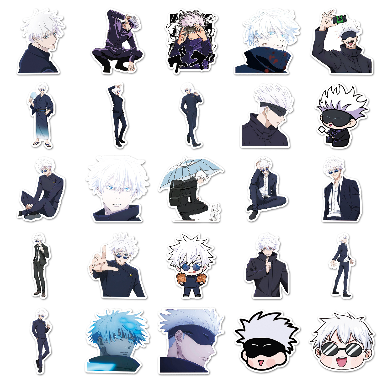 50pcs Gojo Satoru Stickers, Ju - Laptop Accessories Case บทวิจารณ์และราคา