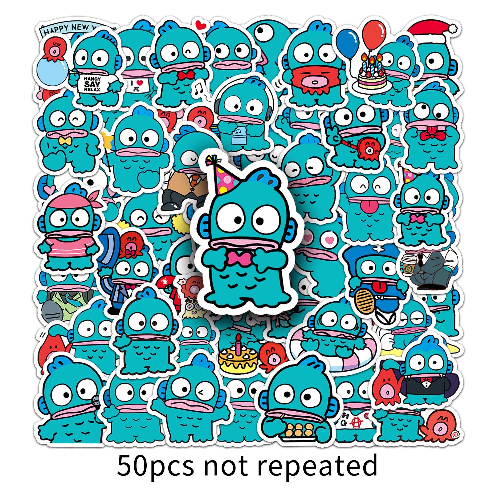 50pcs Cute Hangyodon Cartoon G - Laptop Accessories Toys บทวิจารณ์และราคา