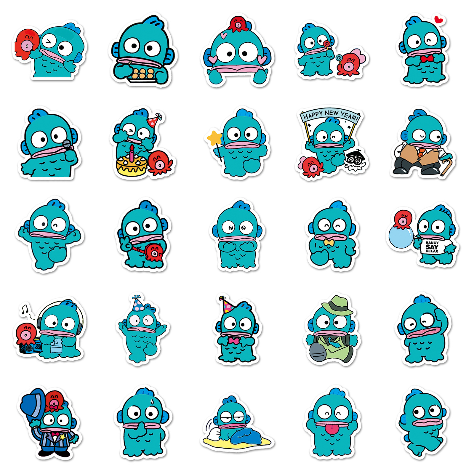 50pcs Cute Hangyodon Cartoon G - Laptop Accessories Toys บทวิจารณ์และราคา