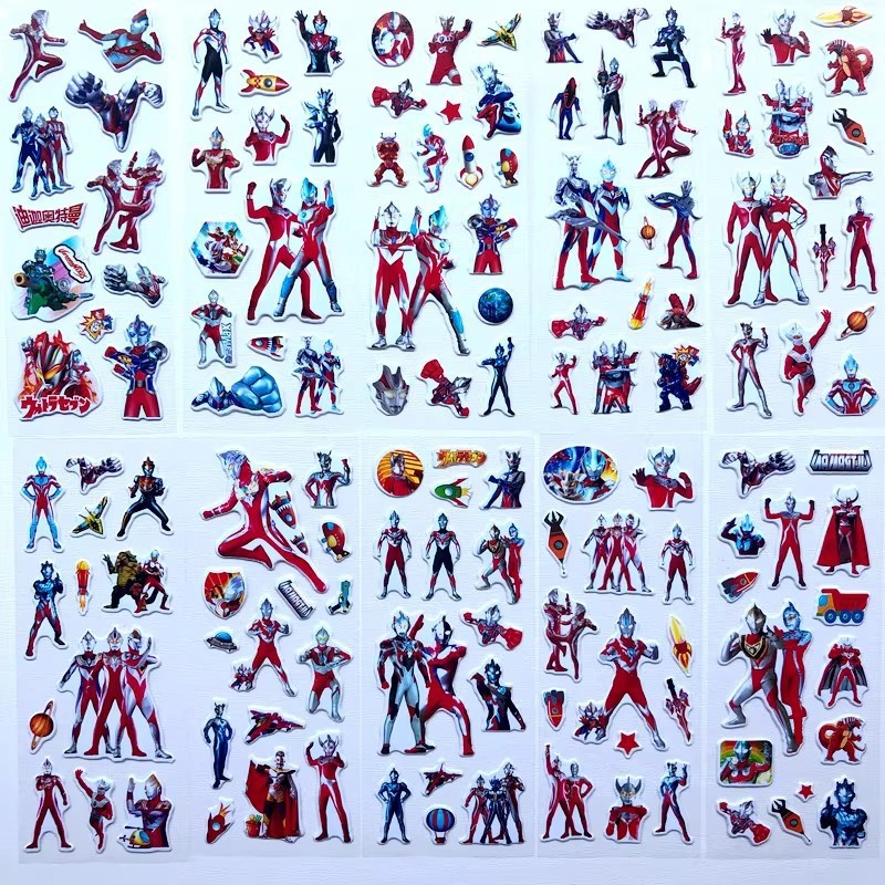 10pcs Cartoon Ultraman 3D Bubb - Good Laptop Accessories บทวิจารณ์และราคา