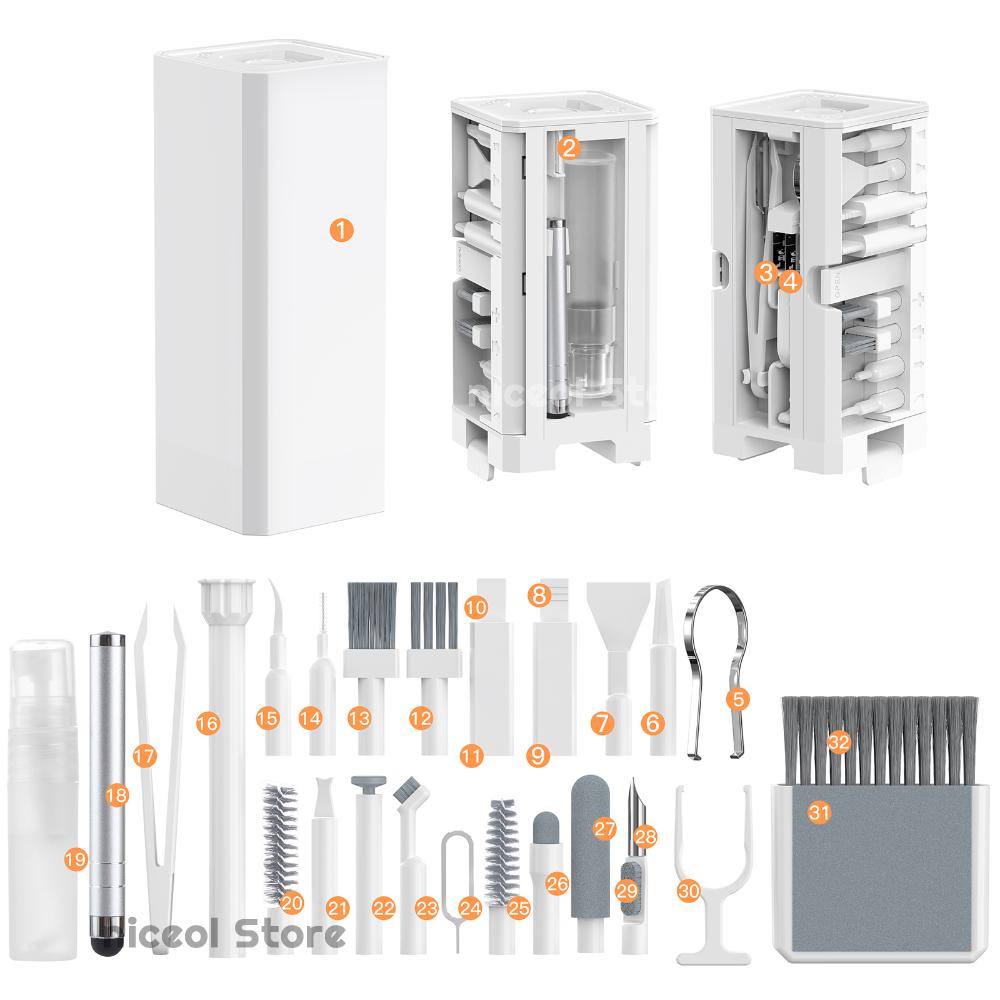 All-in-One Keyboard Cleaning K - Laptop Accessories Cleaning Kit บทวิจารณ์และราคา