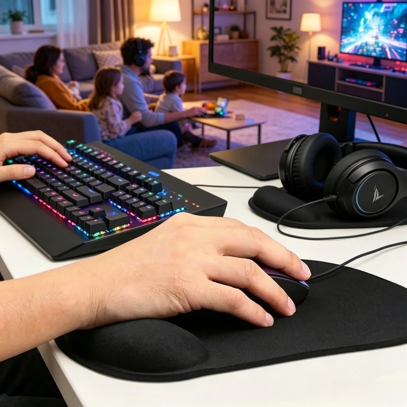 Non-slip Ergonomic Wrist Rest  - Laptop Accessories For Wrist Support บทวิจารณ์และราคา